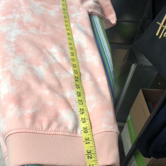 Joe fresh soft pink tie die long sweatshirt - Picture 7 of 7